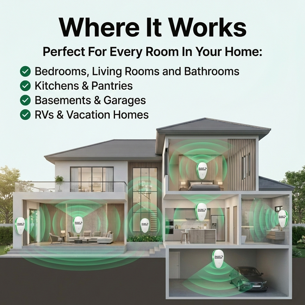 Silent Barrier™ Pest Repeller