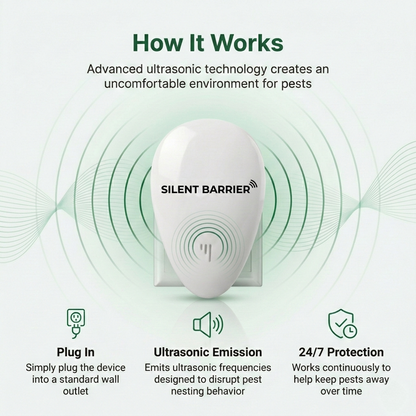 Silent Barrier™ Pest Repeller